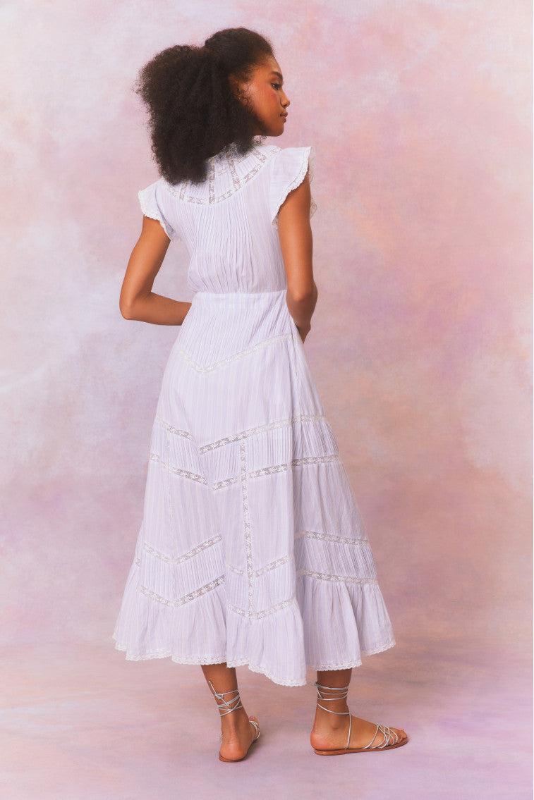 Remi Cotton Stripe Maxi Dress Product Image