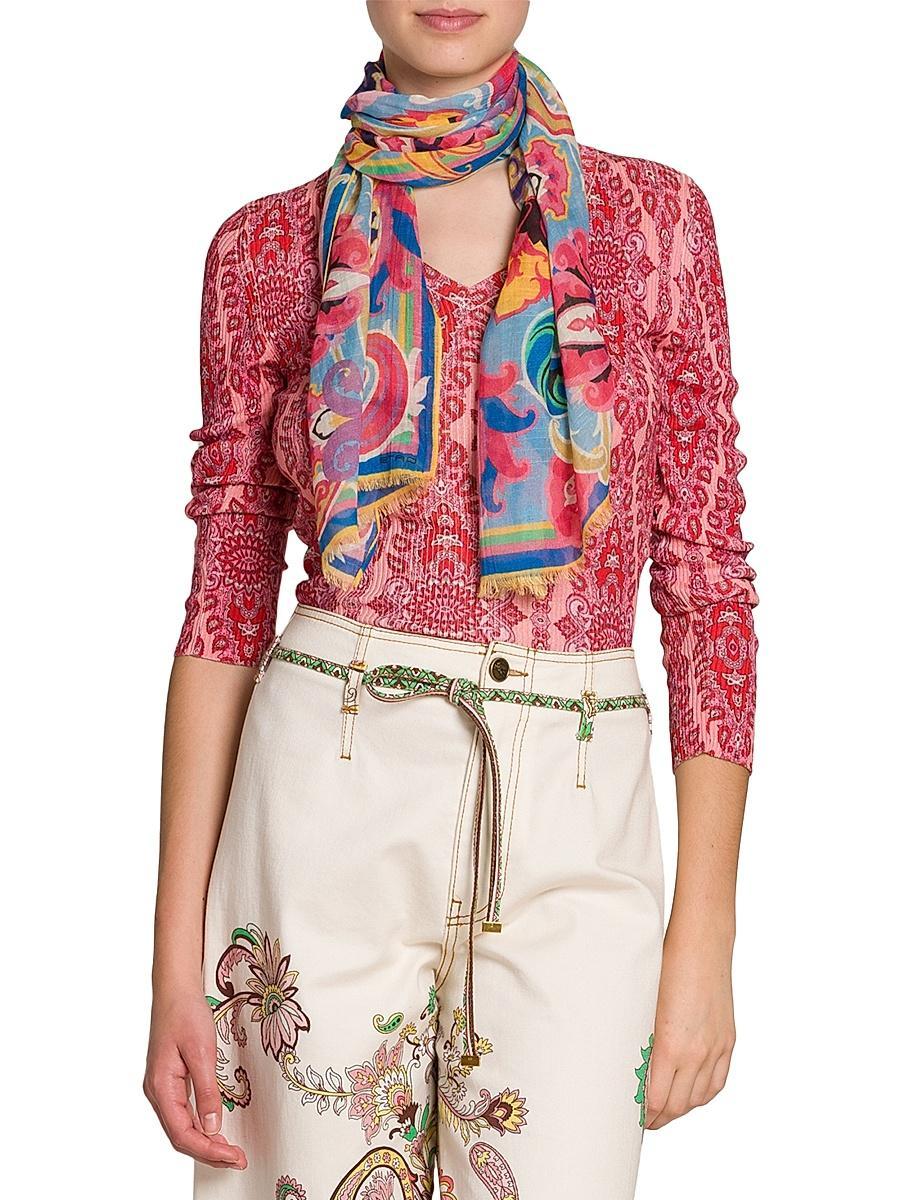 Womens Tosca Paisley Scarf Product Image