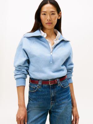 Interlock Fleece Quarter-Zip Sweatshirt Product Image