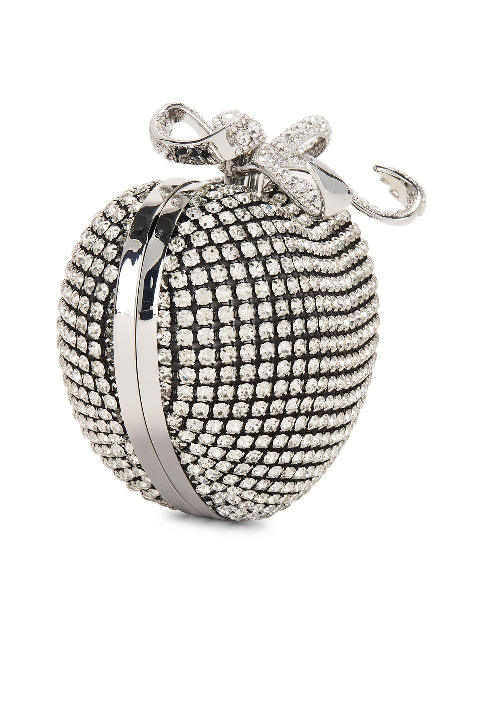 Crystal Heart Clutch self-portrait Product Image