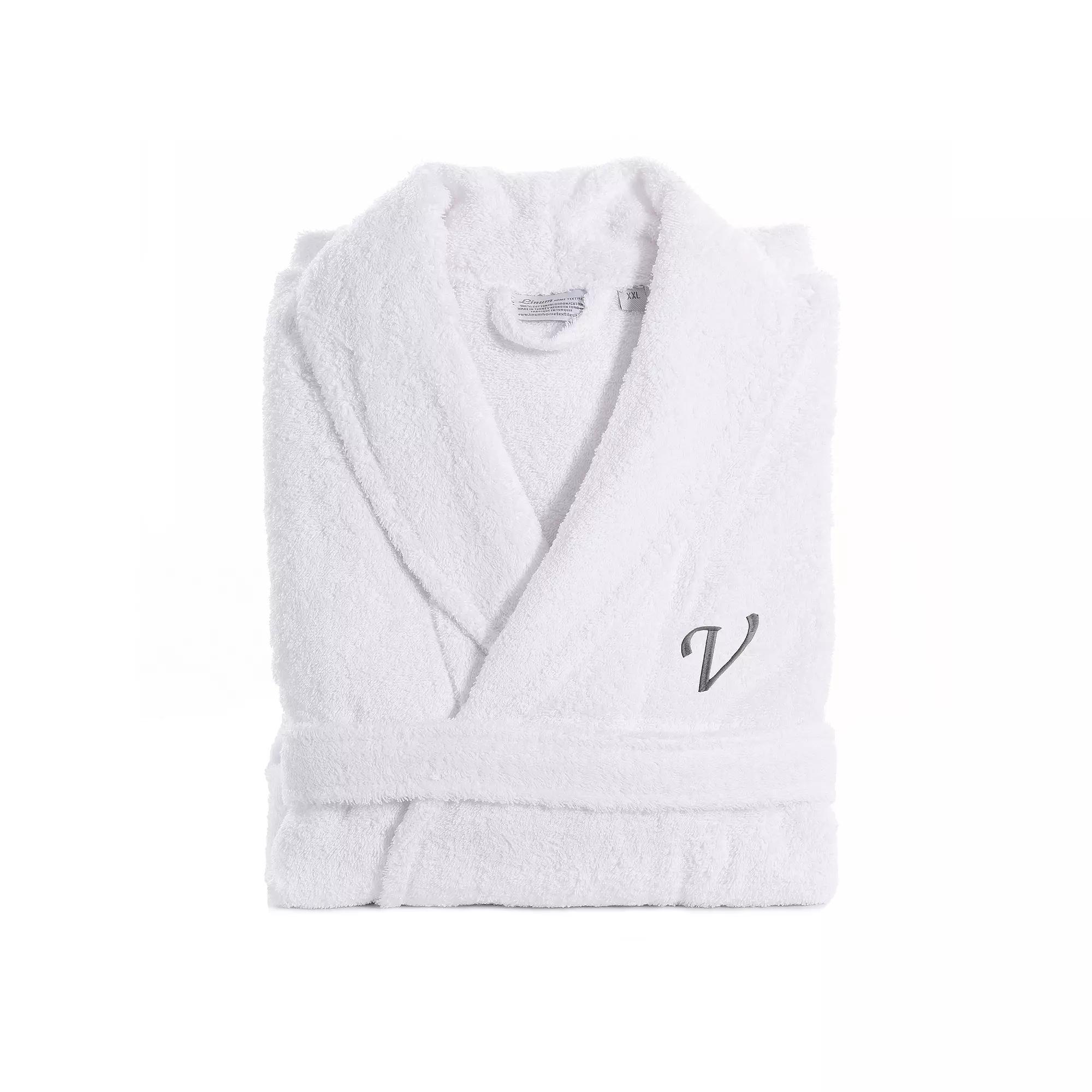 Linum Home Textiles Unisex Turkish Cotton Personalized Terry Bathrobe, Women's, Size: Small/Medium Product Image