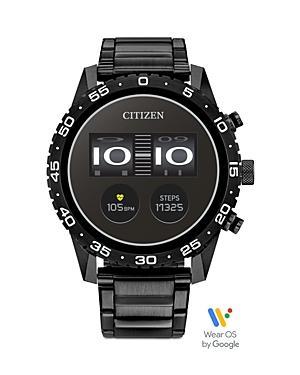 Citizen Unisex G2 Sport Smart Black Stainless Steel Bracelet Watch Product Image