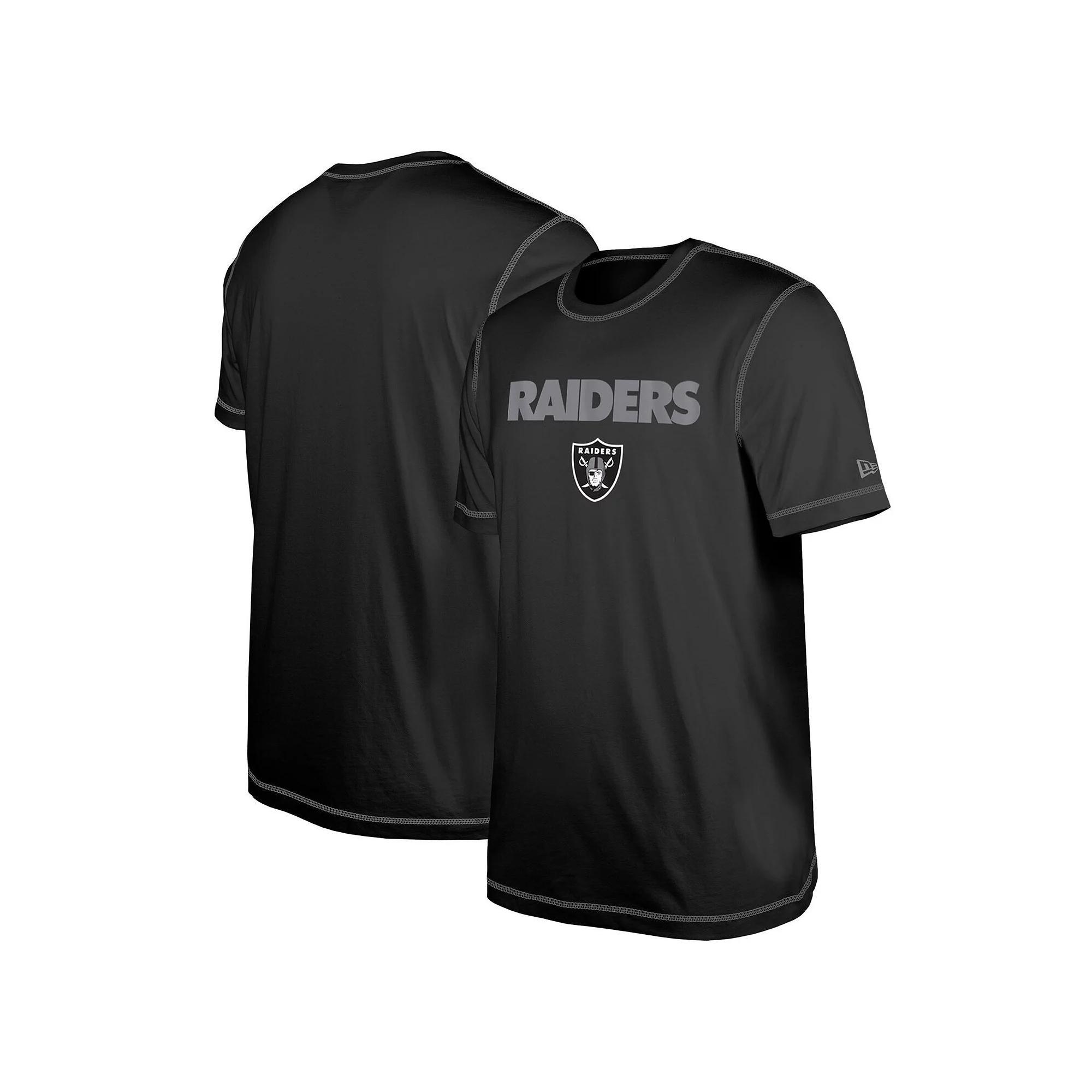 Men's New Era  Blue Los Angeles Chargers Third Down Puff Print T-Shirt, Size: 2XL Product Image