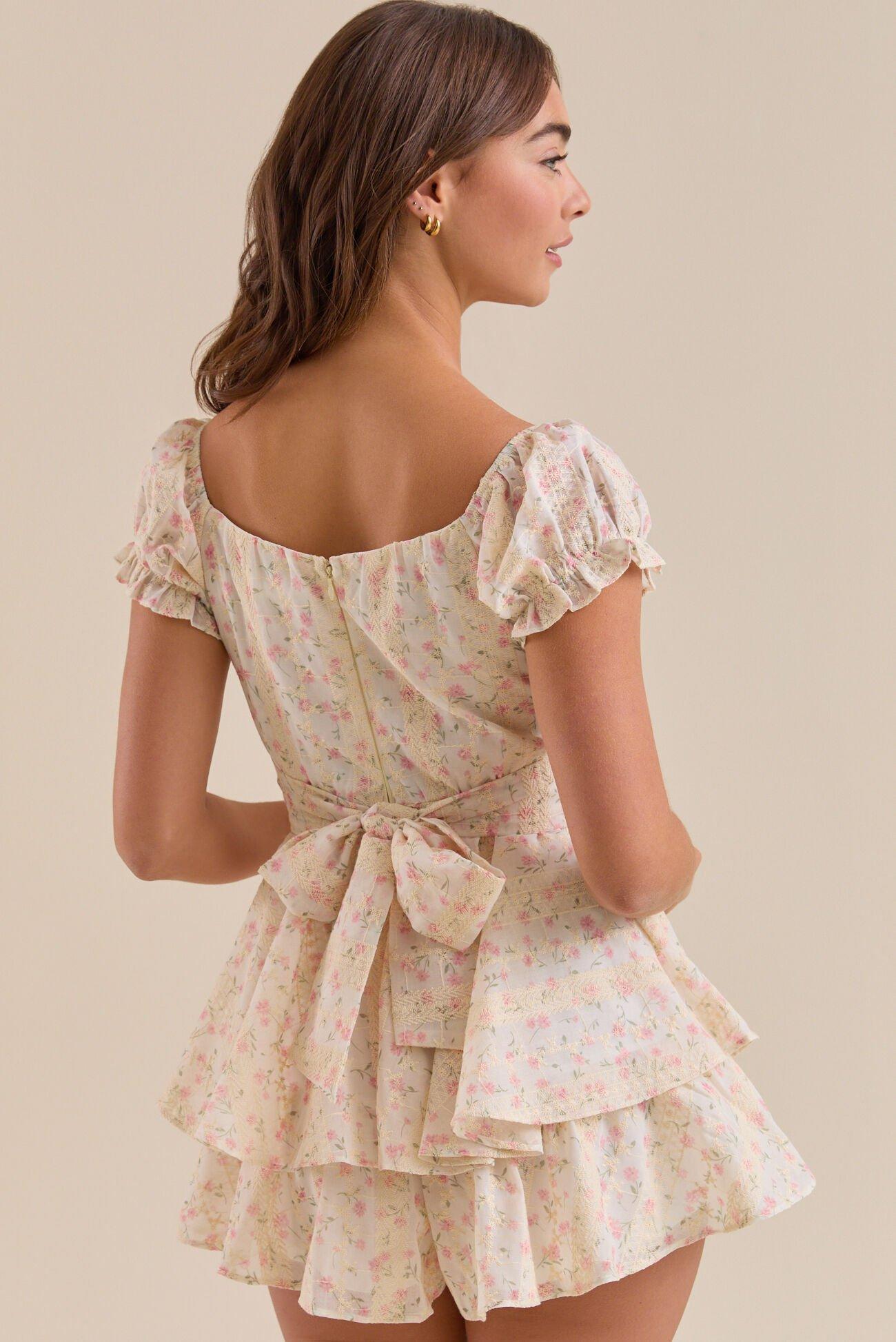 Haisley Double Layered Romper Product Image