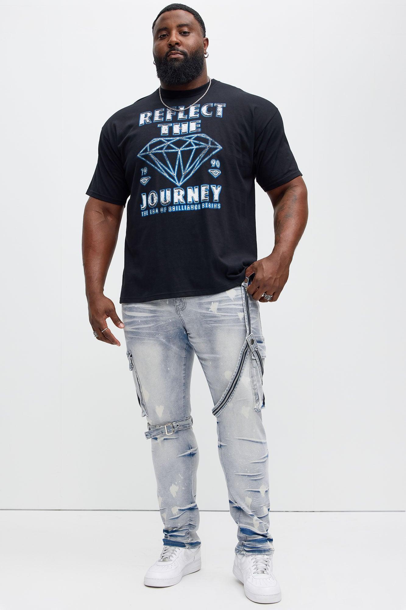 Reflect The Journey Short Sleeve Tee - Black Product Image