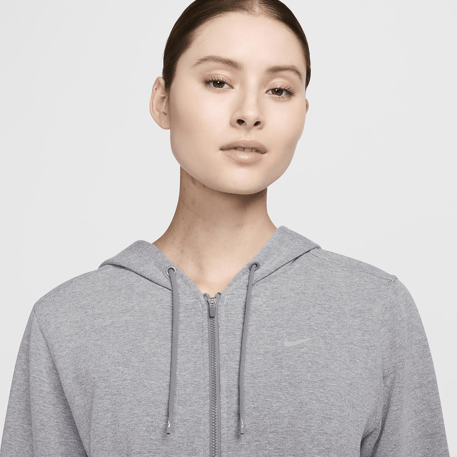 Nike Dri-FIT One Women's Full-Zip French Terry Hoodie Product Image