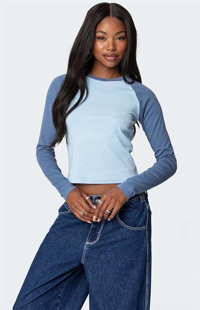 Edikted Women's Raya Long Sleeve T-Shirt Product Image