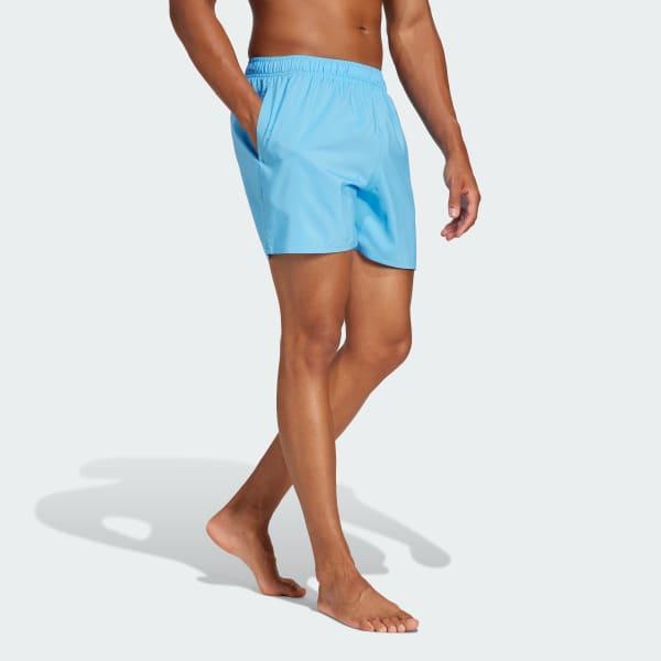 adidas Solid CLX Short-Length Swim Shorts Halo Mint 3XL Mens Product Image