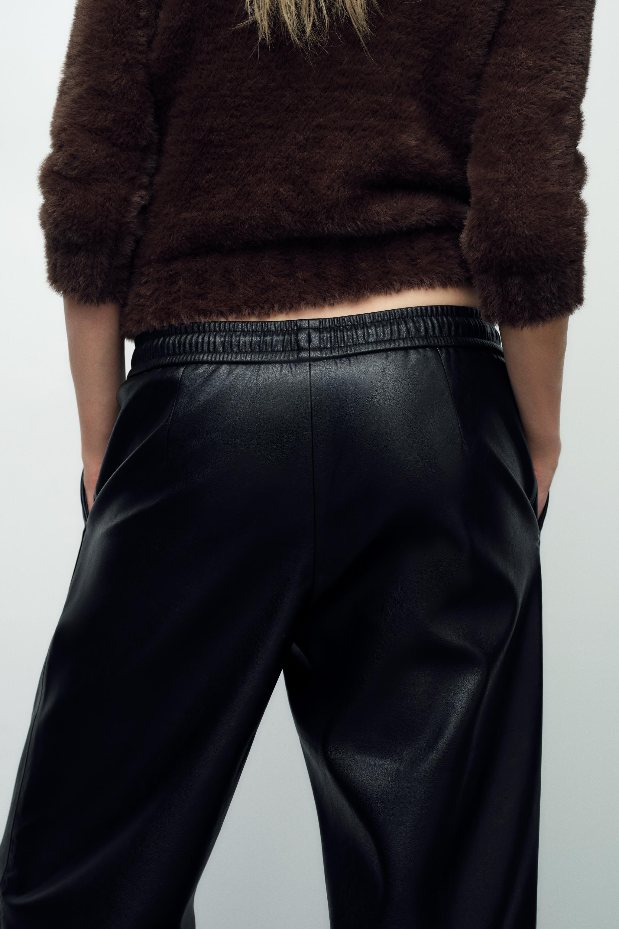 FAUX LEATHER PANTS Product Image