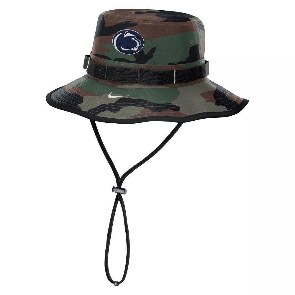 Men's Nike Camo Penn State Nittany Lions 2024 Military Appreciation Apex Bucket Hat, Size: Large, Green Product Image