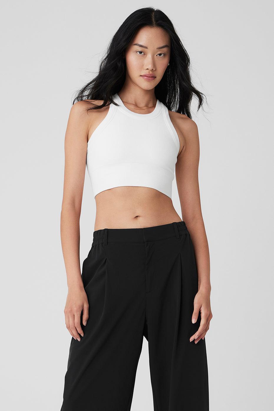 Alo Yoga | Seamless Delight High Neck Bra Tank Top Product Image