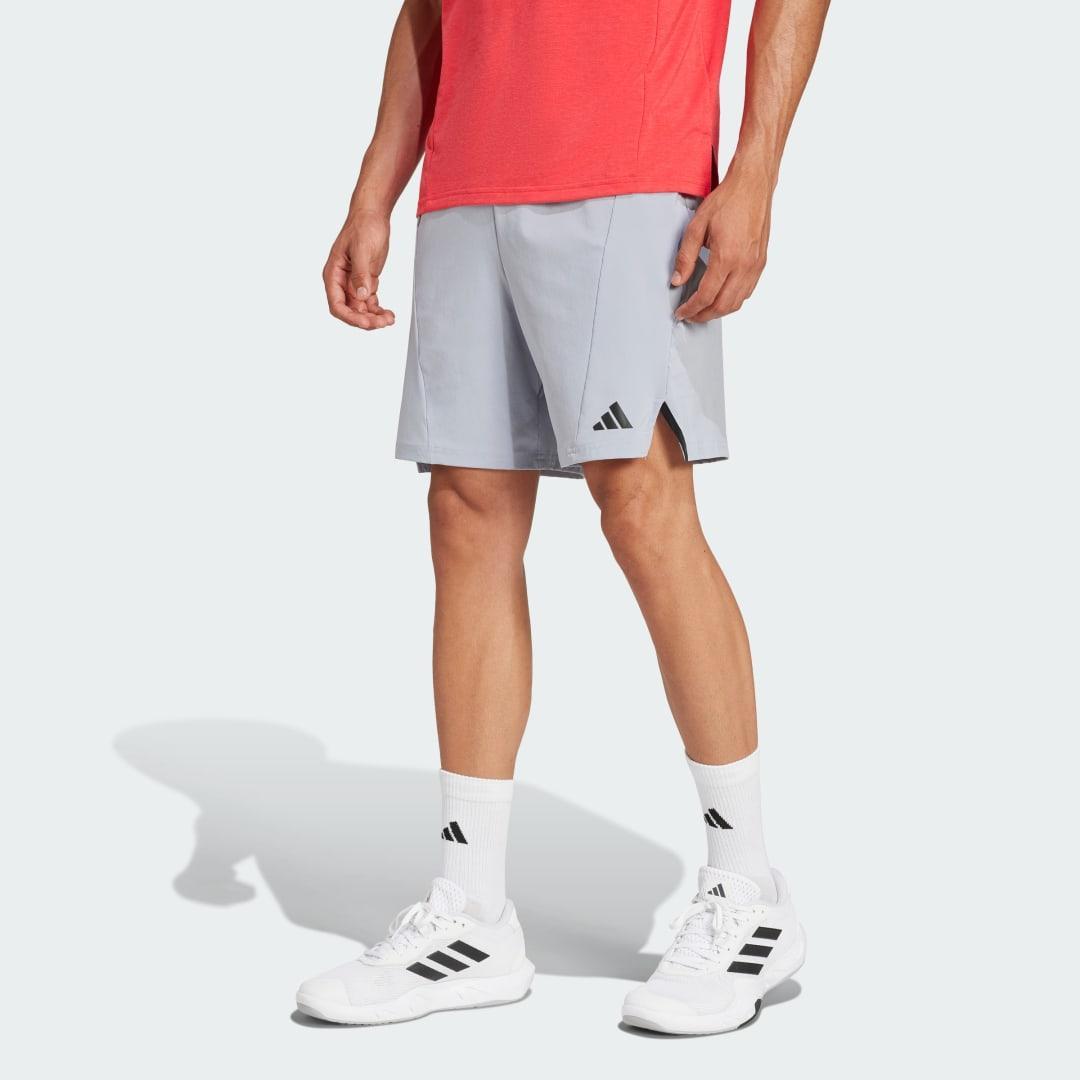 adidas Designed for Training Workout Shorts Black S 7 Mens Product Image