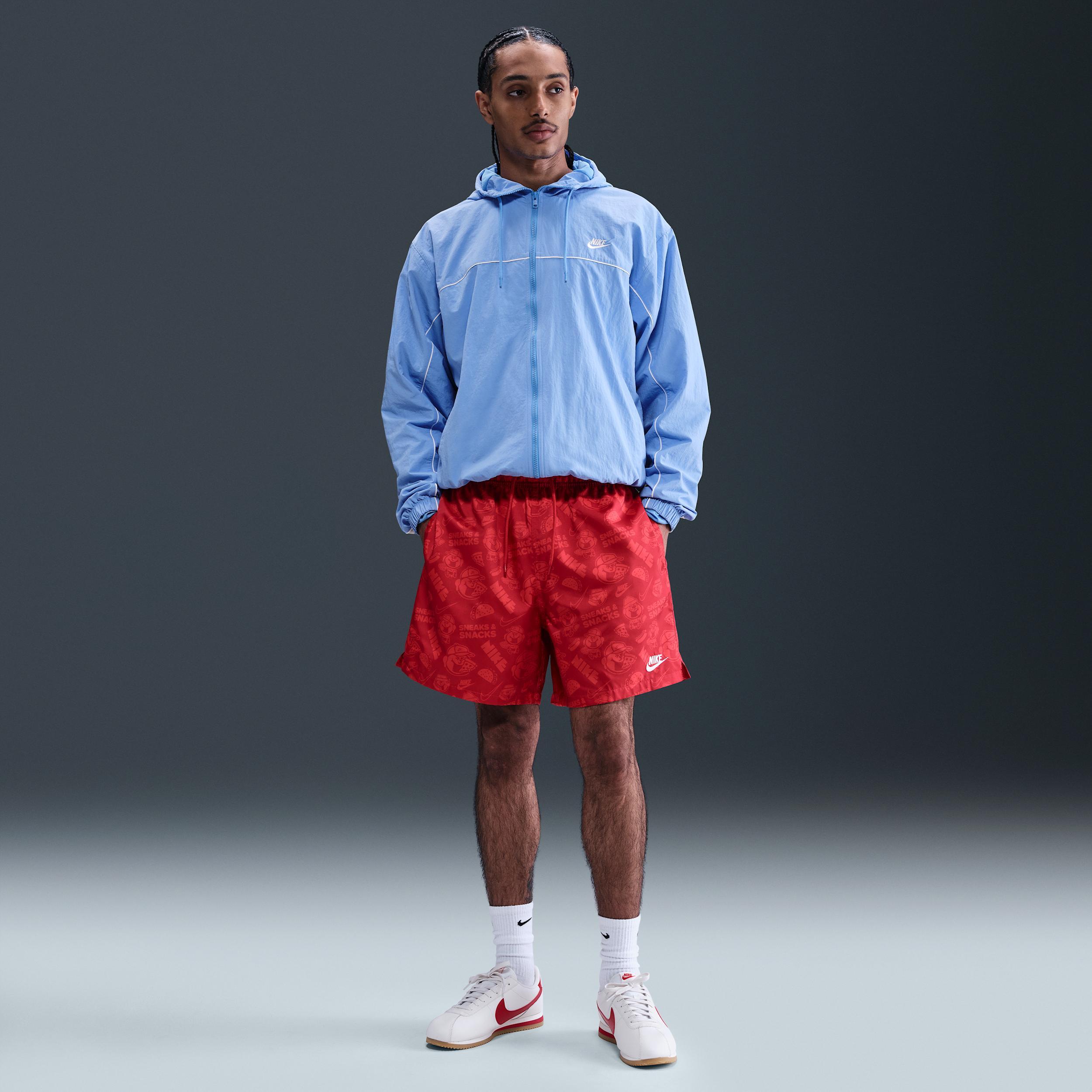 Nike Mens Club Flow Sneaks Allover Print Shorts Product Image