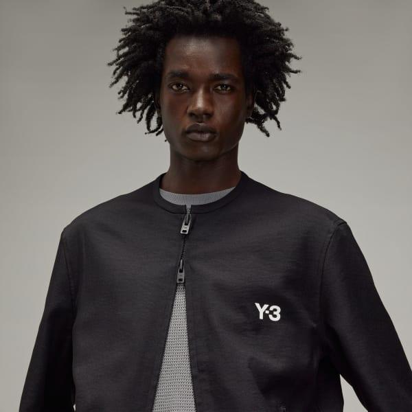 adidas Y-3 Mesh 3-Stripes Track Top Dark Blue XS Mens Product Image