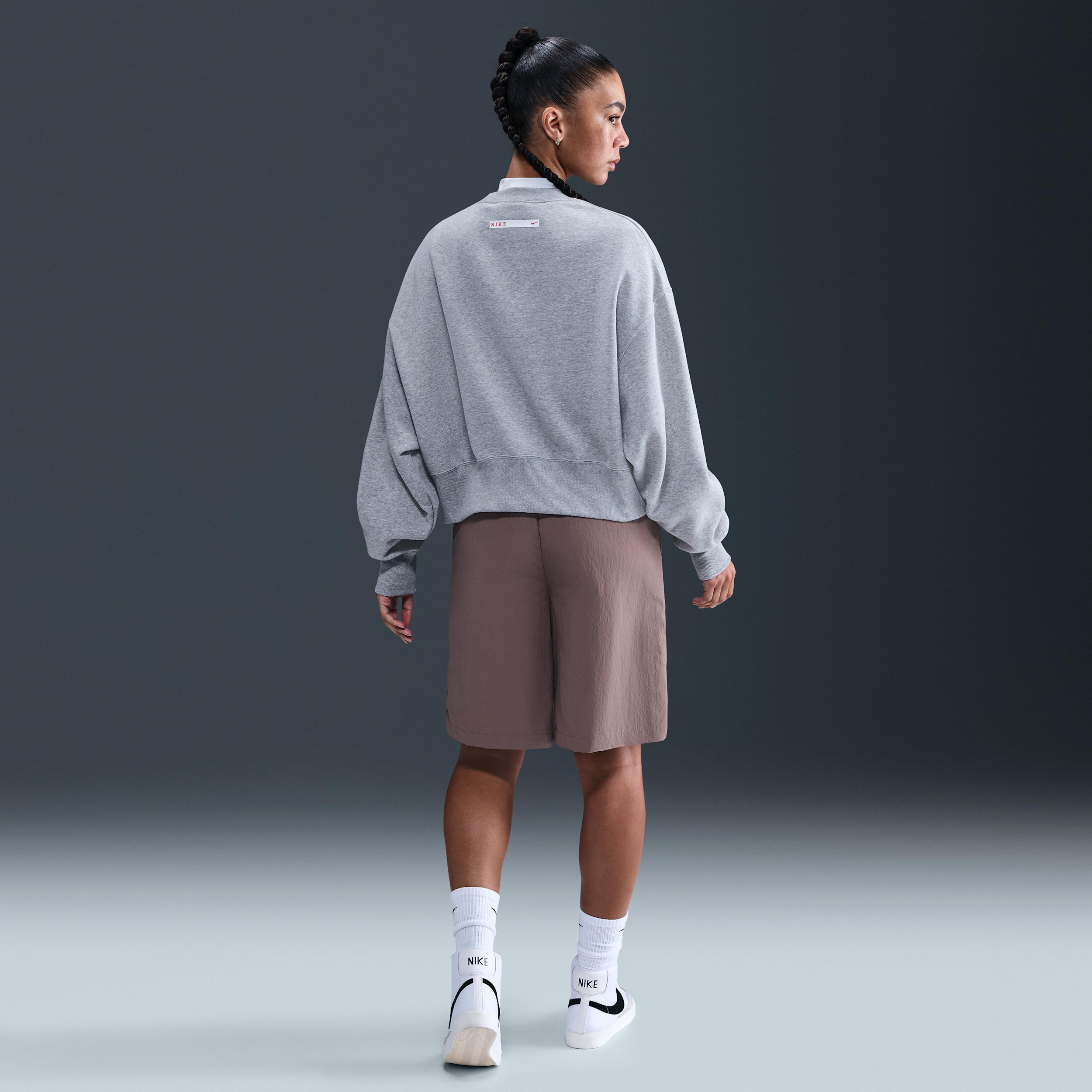 Women's Nike Sportswear Phoenix Fleece Oversized Crew-Neck Sweatshirt Product Image