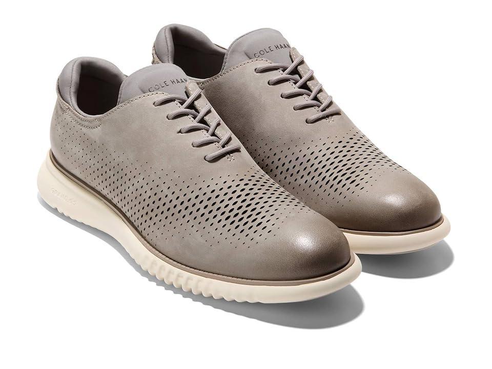 Cole Haan Mens 2.ZERGRAND Nubuck Stitchlite Laser Cut Oxfords Product Image