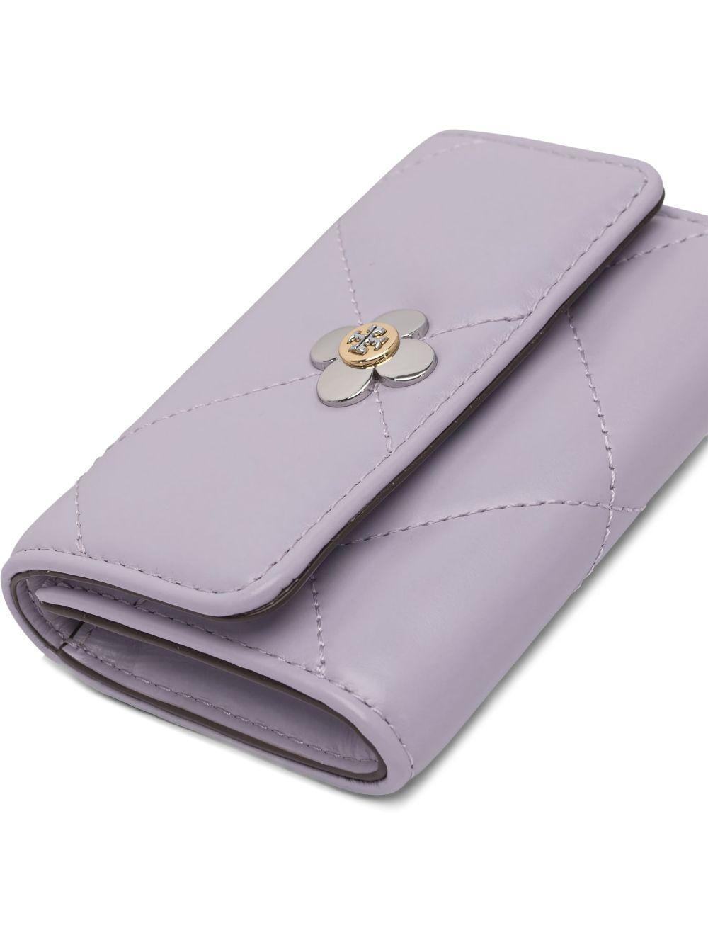 Kira clover-quilted wallet Product Image