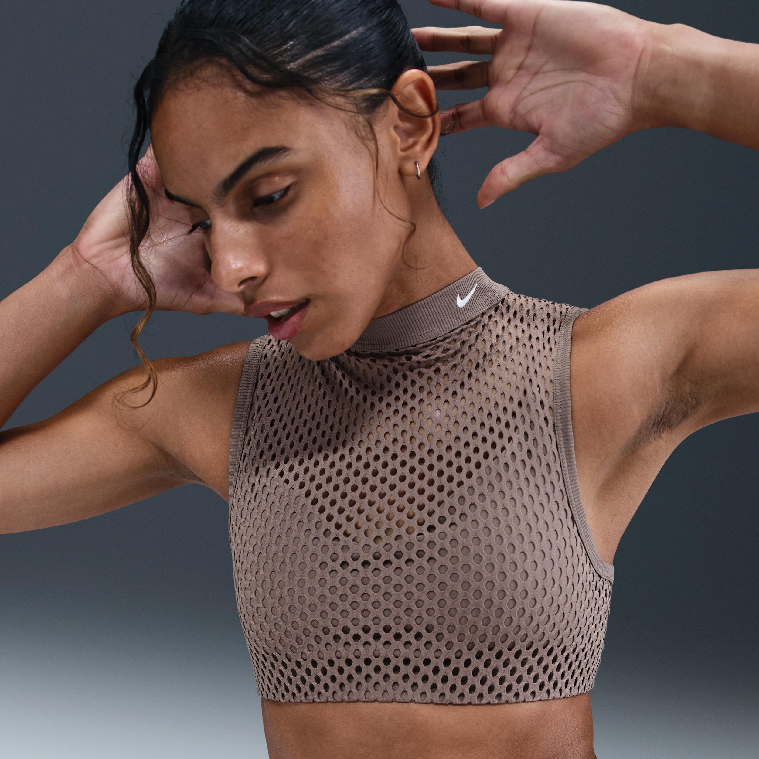 Nike Women's Indy Net Light-Support Padded Sports Bra Product Image