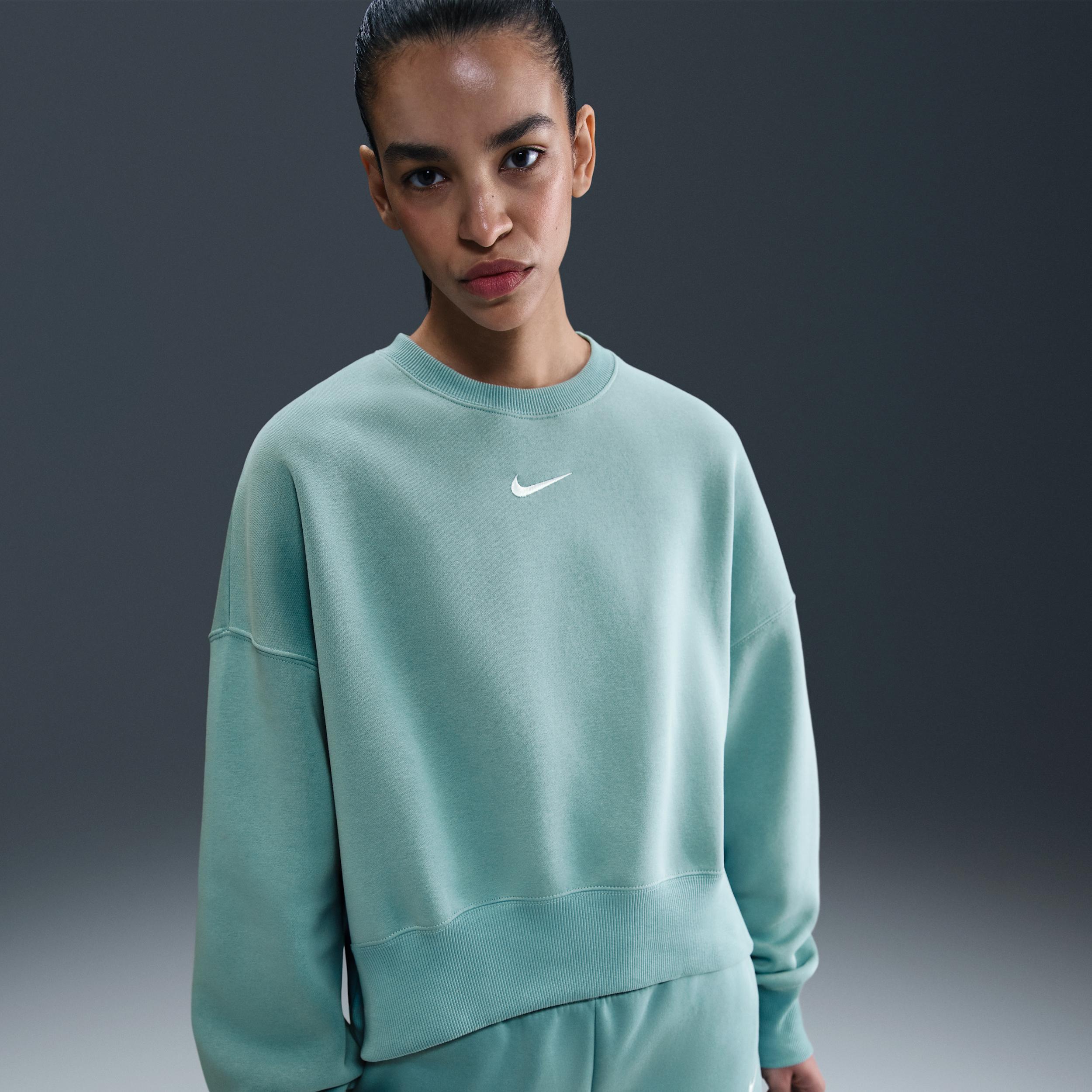 Women's Nike Sportswear Phoenix Fleece Over-Oversized Crew-Neck Sweatshirt Product Image