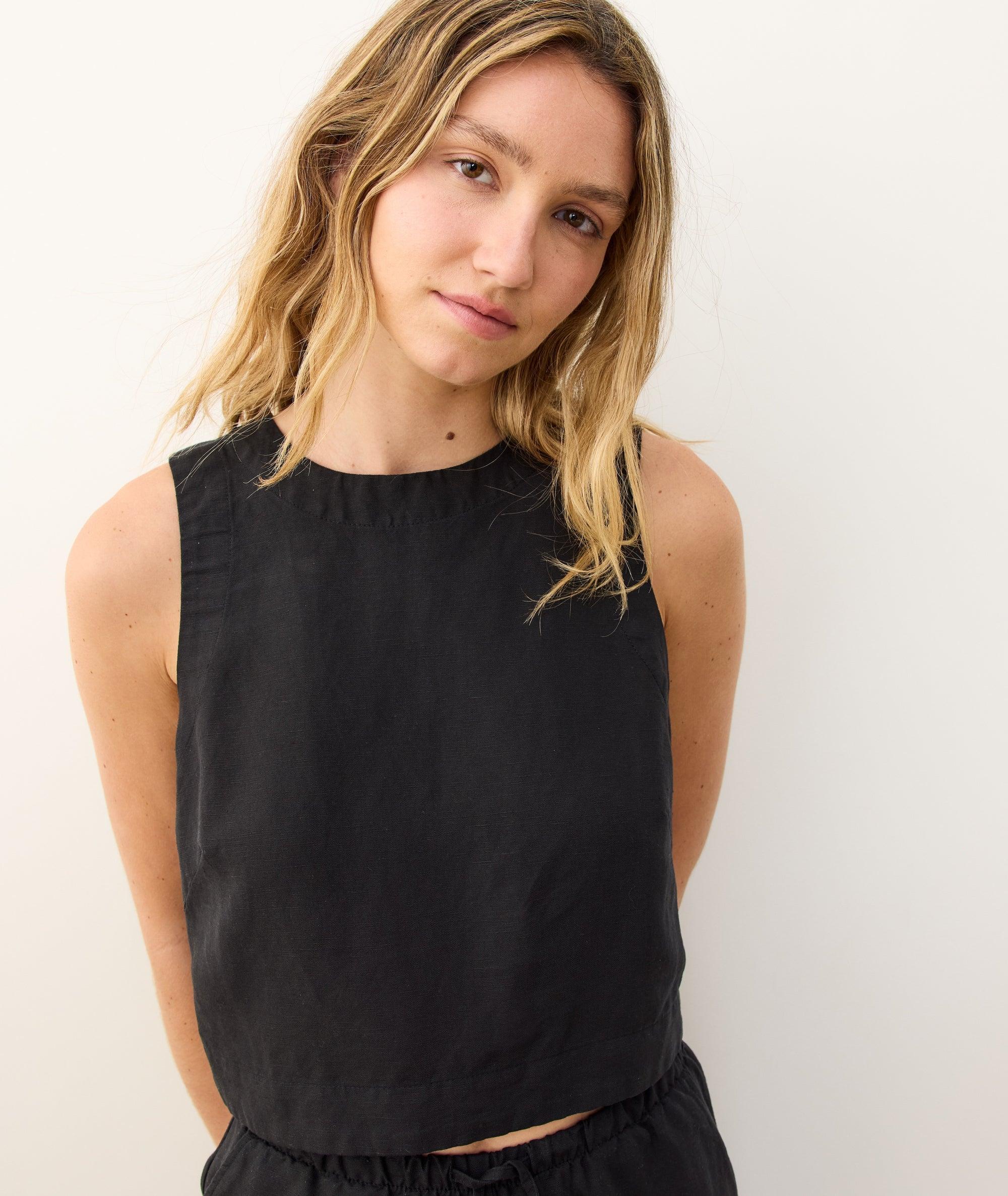Quinn Linen Tank Product Image