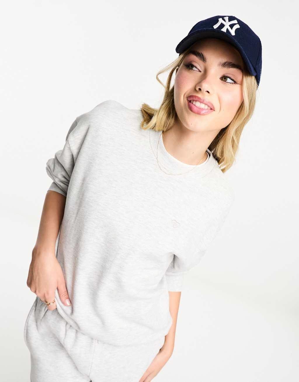 Miss Selfridge oversized sweatshirt Product Image