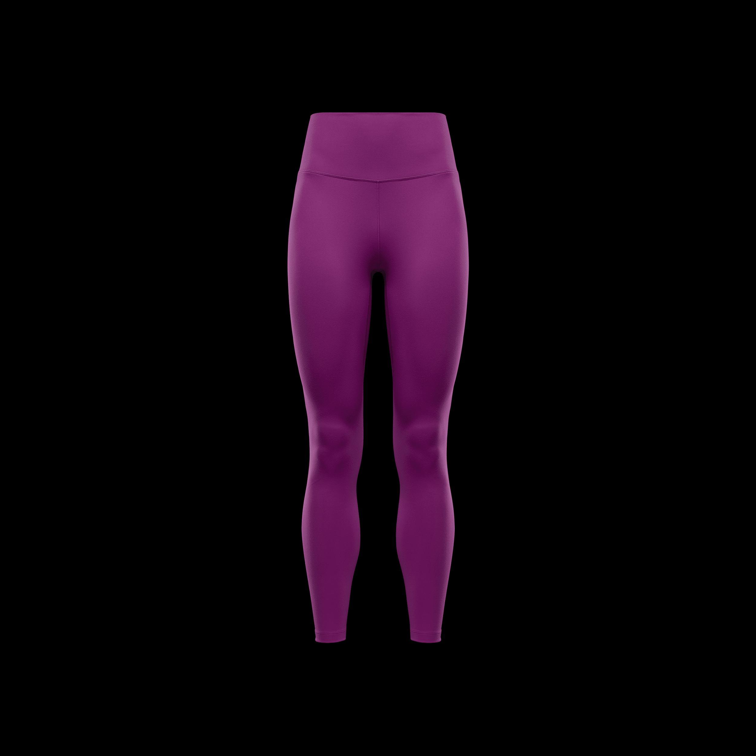 Women's Nike One High-Waisted Leggings, Size: XL, Black Product Image