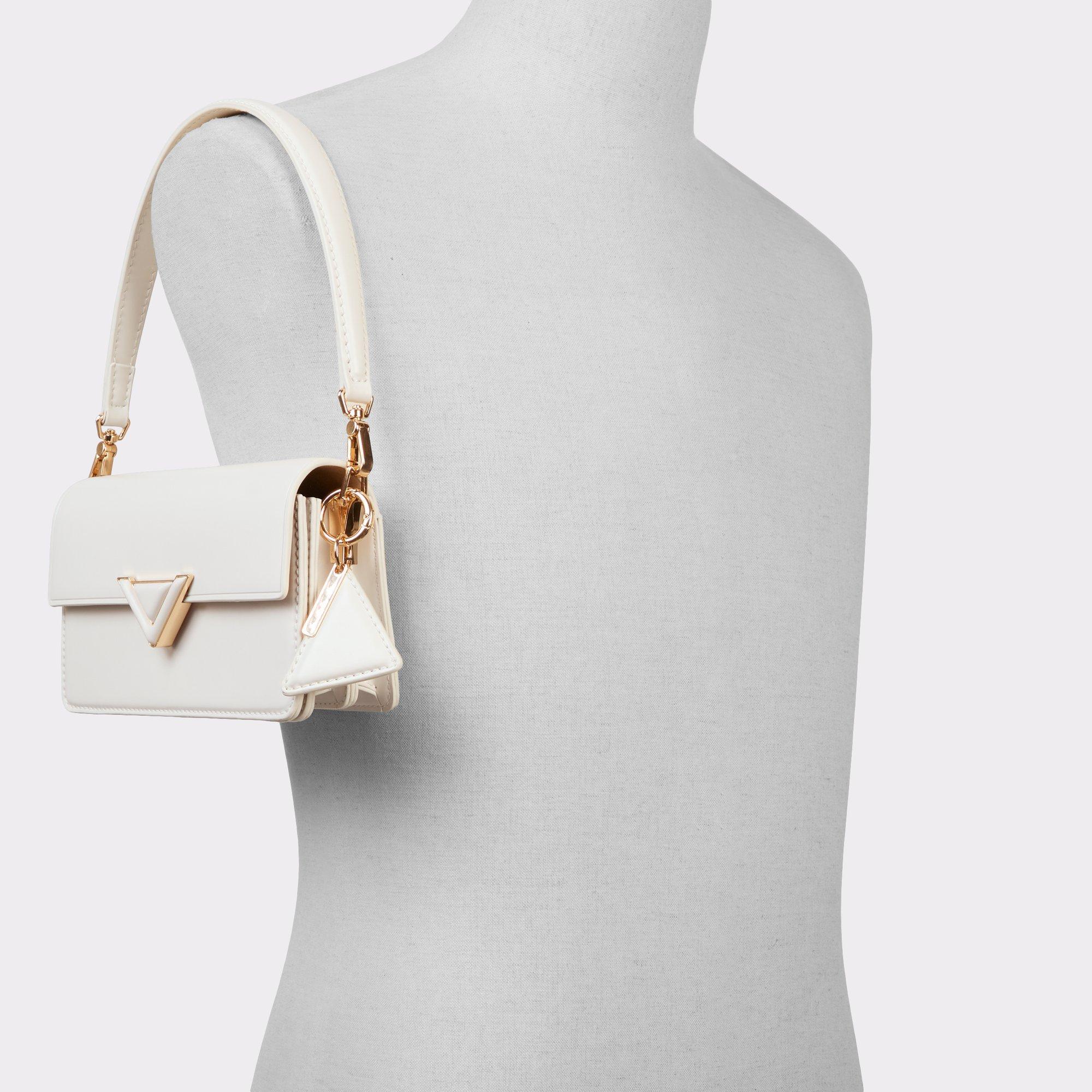 ALDO Luxecarryx - Women's Shoulder Bag Handbag - White Product Image