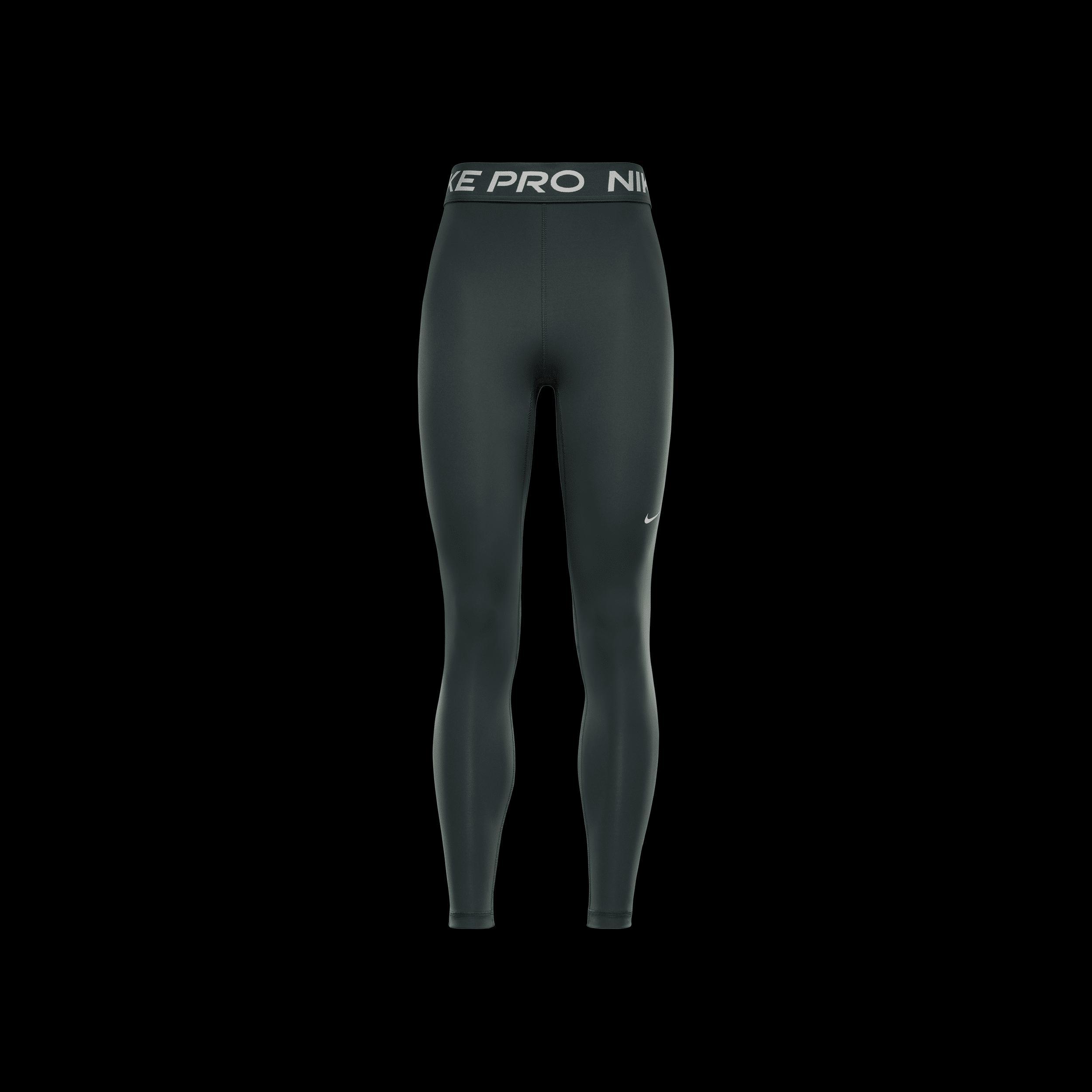 Women's Nike Pro Mid-Rise Mesh-Paneled Leggings Product Image