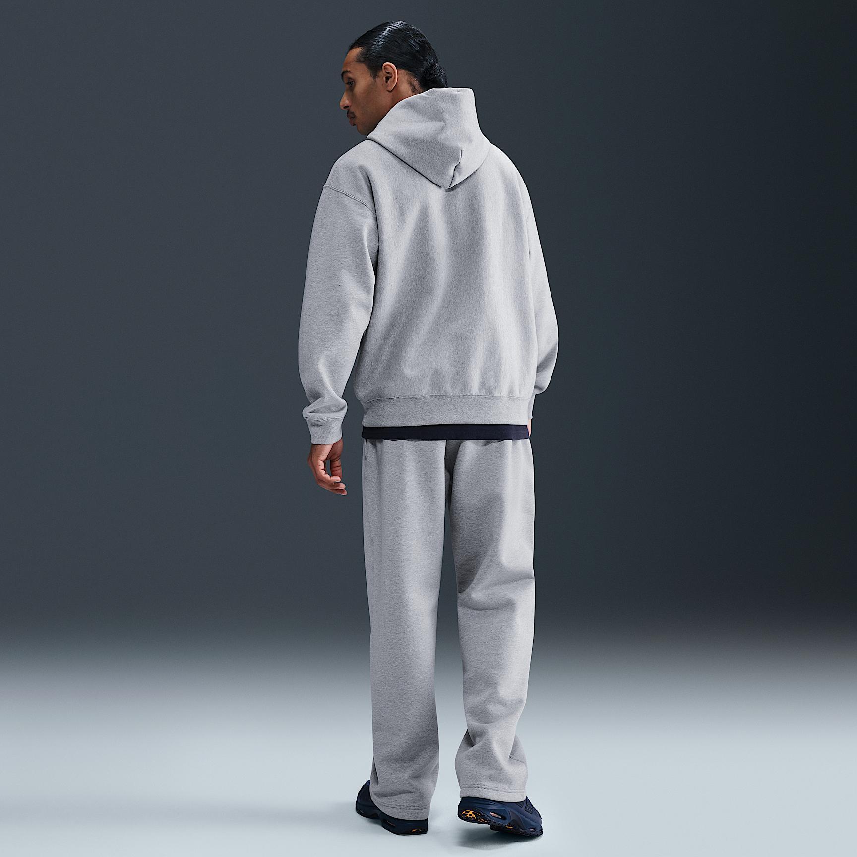 Nike Men's Solo Swoosh Fleece Open-Hem Pants Product Image