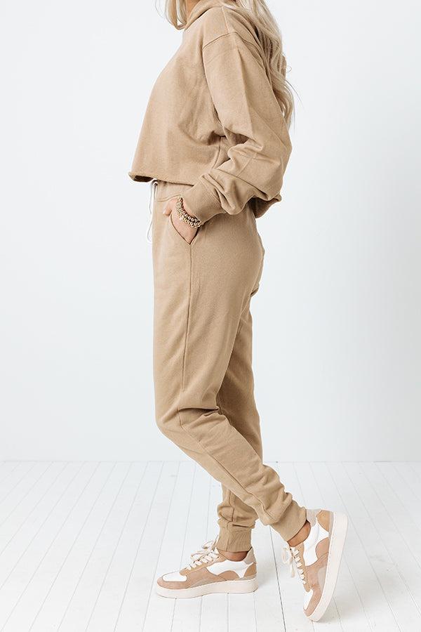 Trailside Talks Joggers In Khaki Product Image