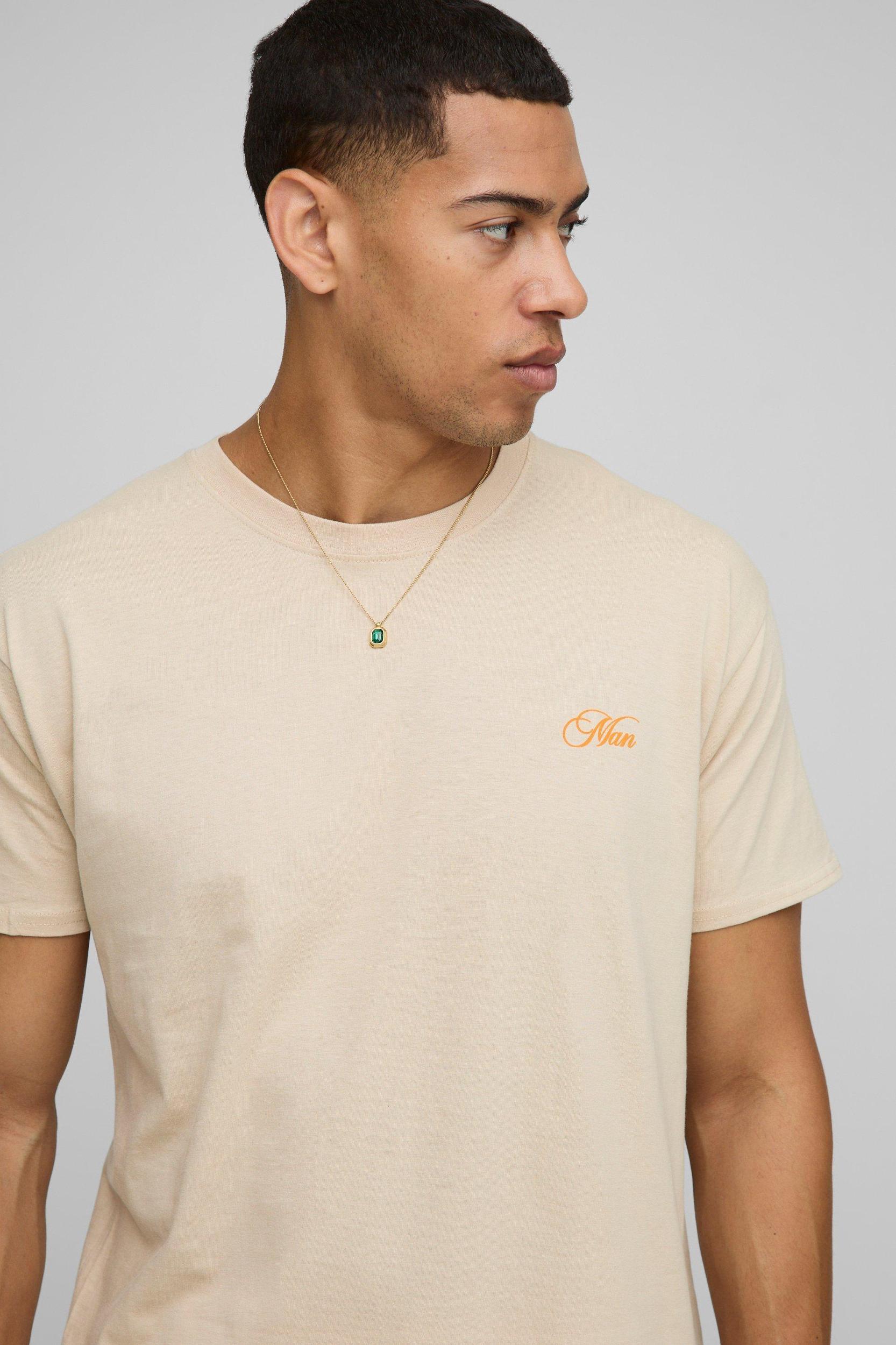 Oversized Saint Tropez Print T-Shirt | boohooMAN USA Product Image