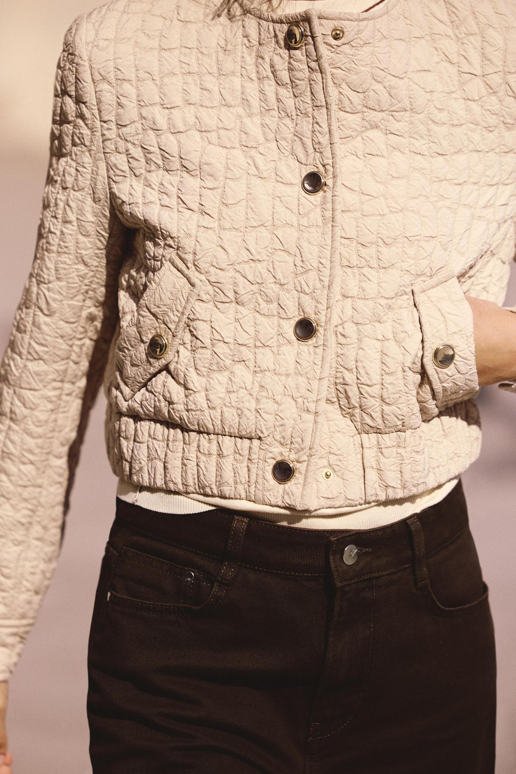 PADDED BOMBER JACKET Product Image
