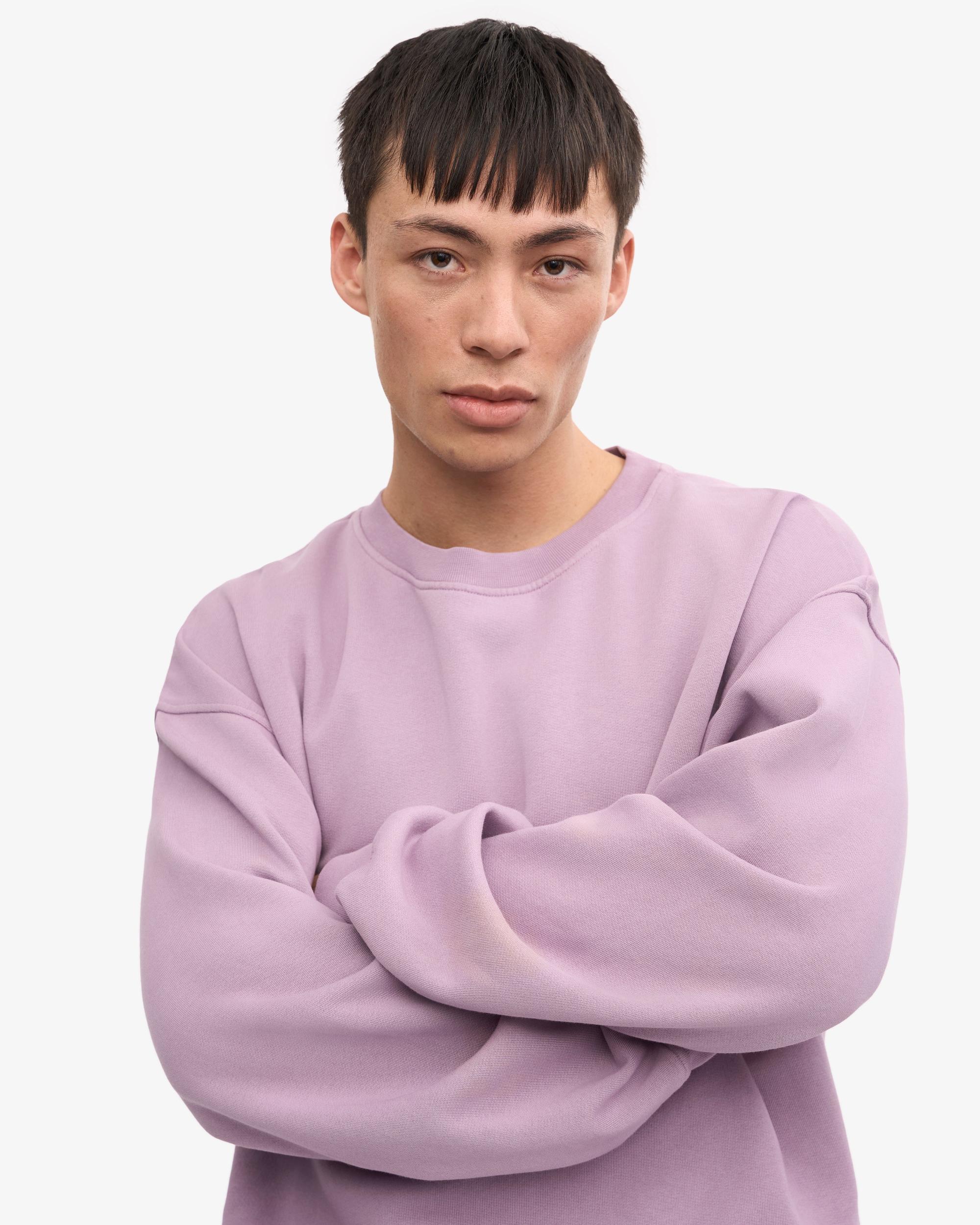 Organic Oversized Crew - Seaside Blue Product Image