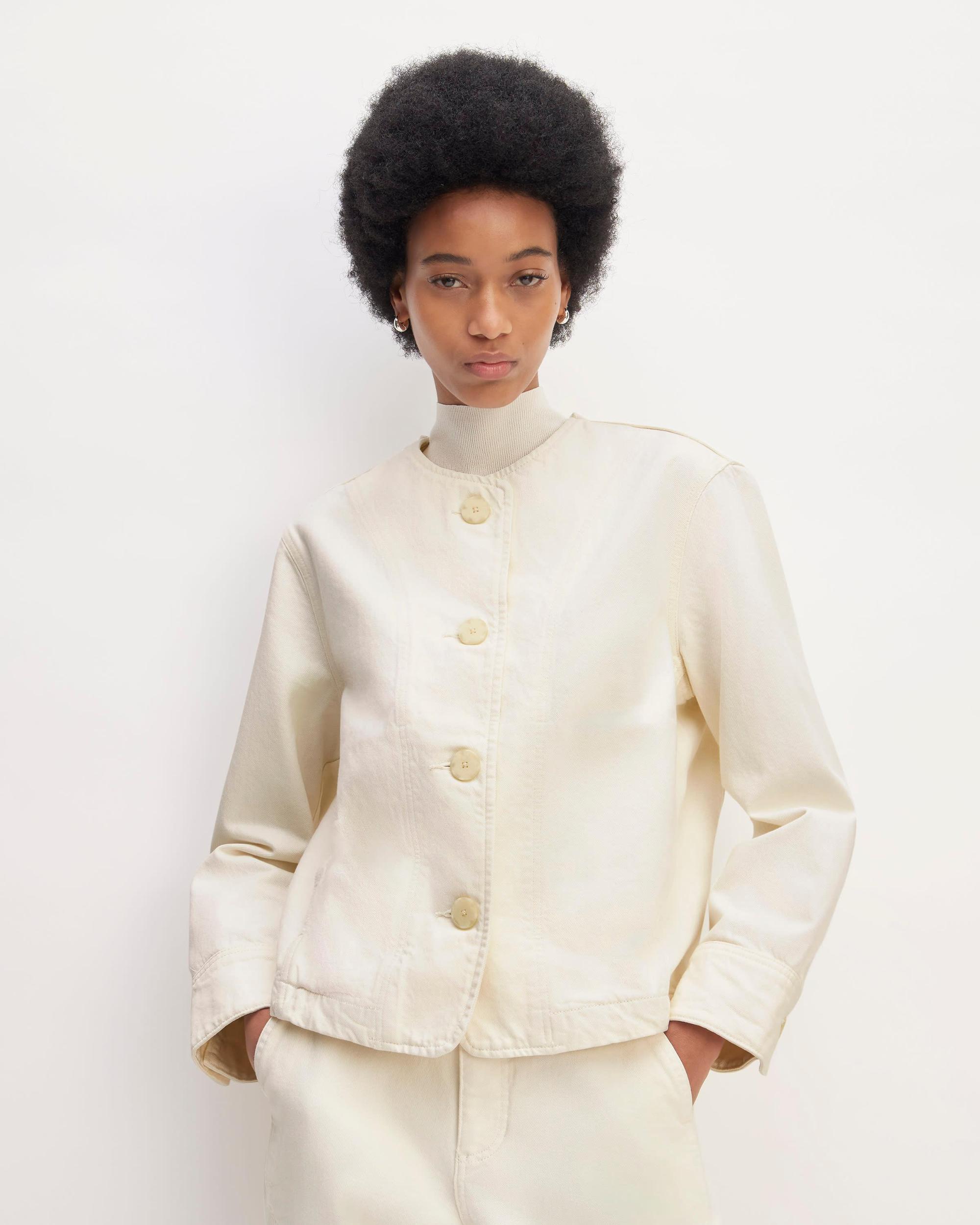 Womens Denim Barrel Jacket by Everlane Product Image