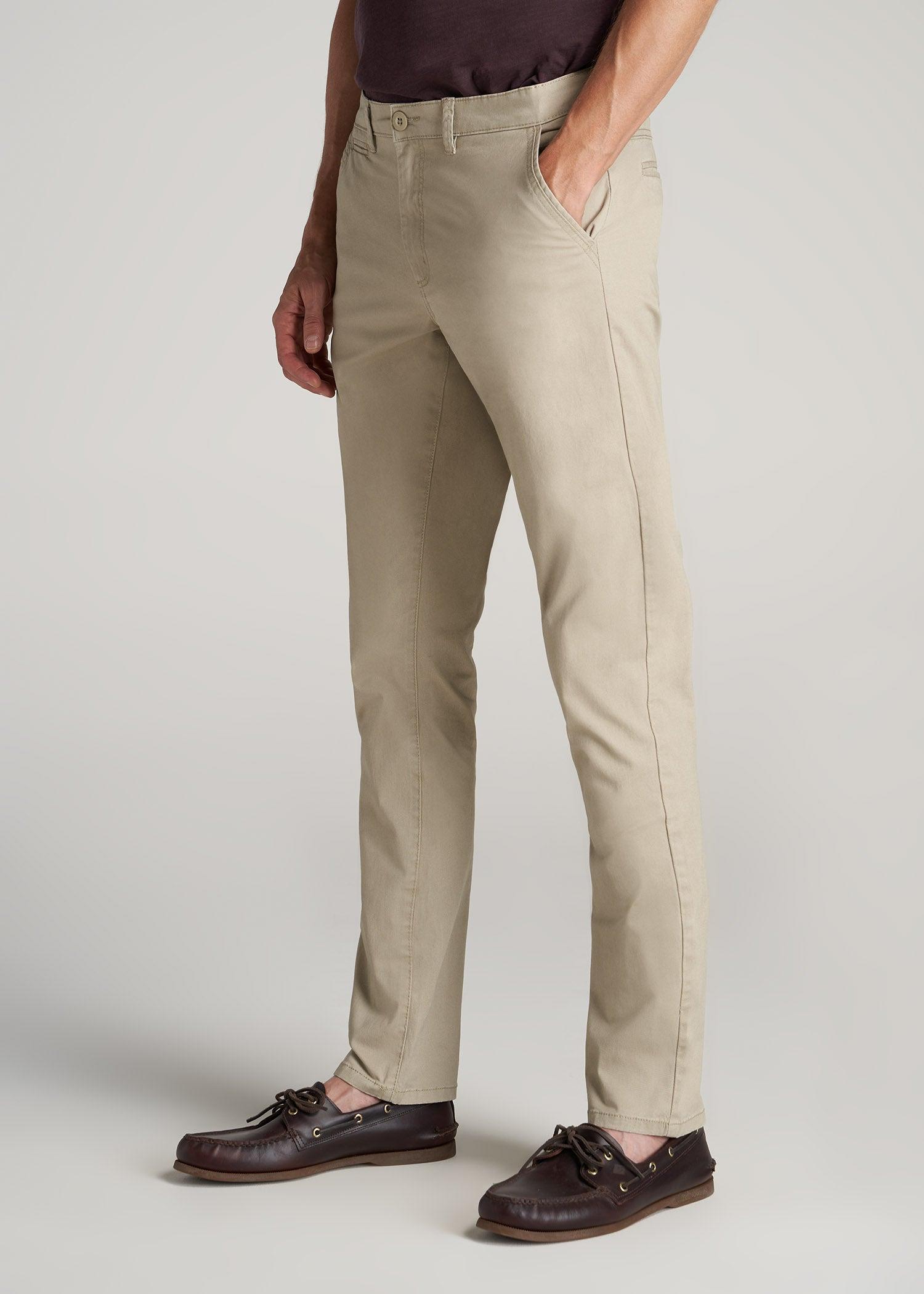 Carman TAPERED Chinos for Tall Men in Marine Navy Product Image