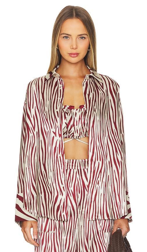 Taja Oversized Buttondown Shirt NICHOLAS Product Image