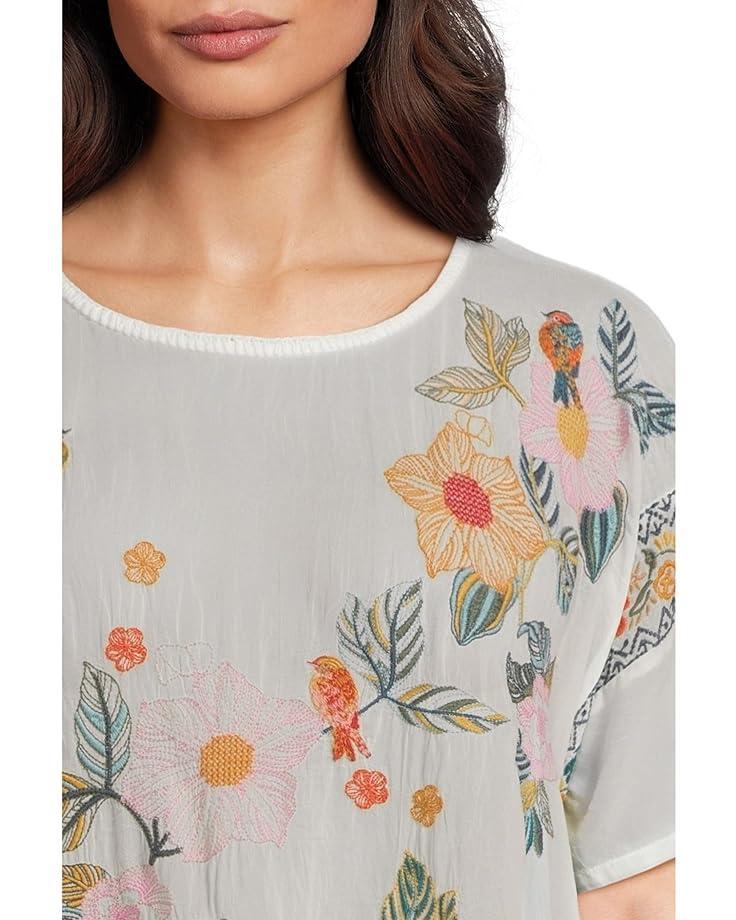 The Janie Favorite Oversized Cropped Tee- Starling Product Image
