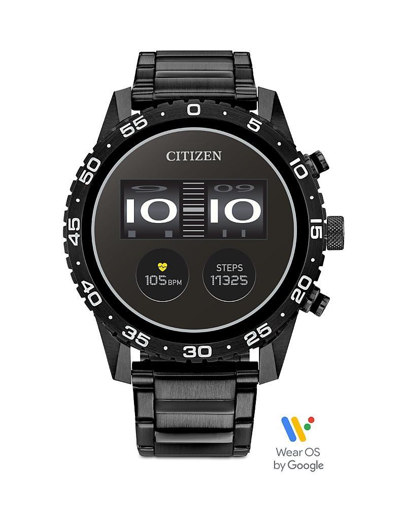 Citizen Unisex G2 Sport Smart Black Stainless Steel Bracelet Watch Product Image