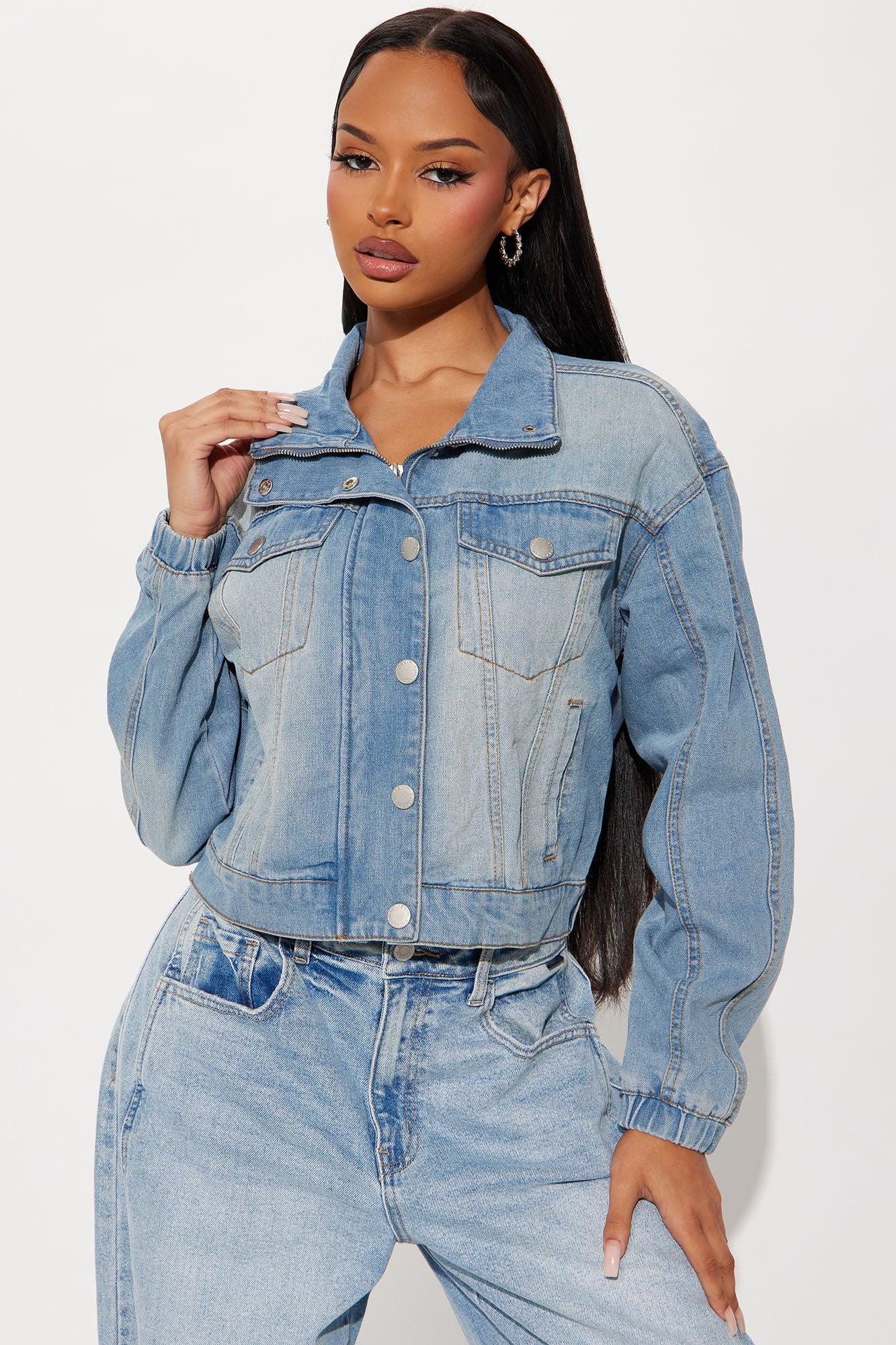 Dream Chaser Denim Jacket - Medium Wash Product Image