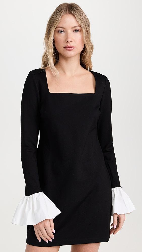 WAYF Ruffle Cuff Mini Dress | Shopbop Product Image
