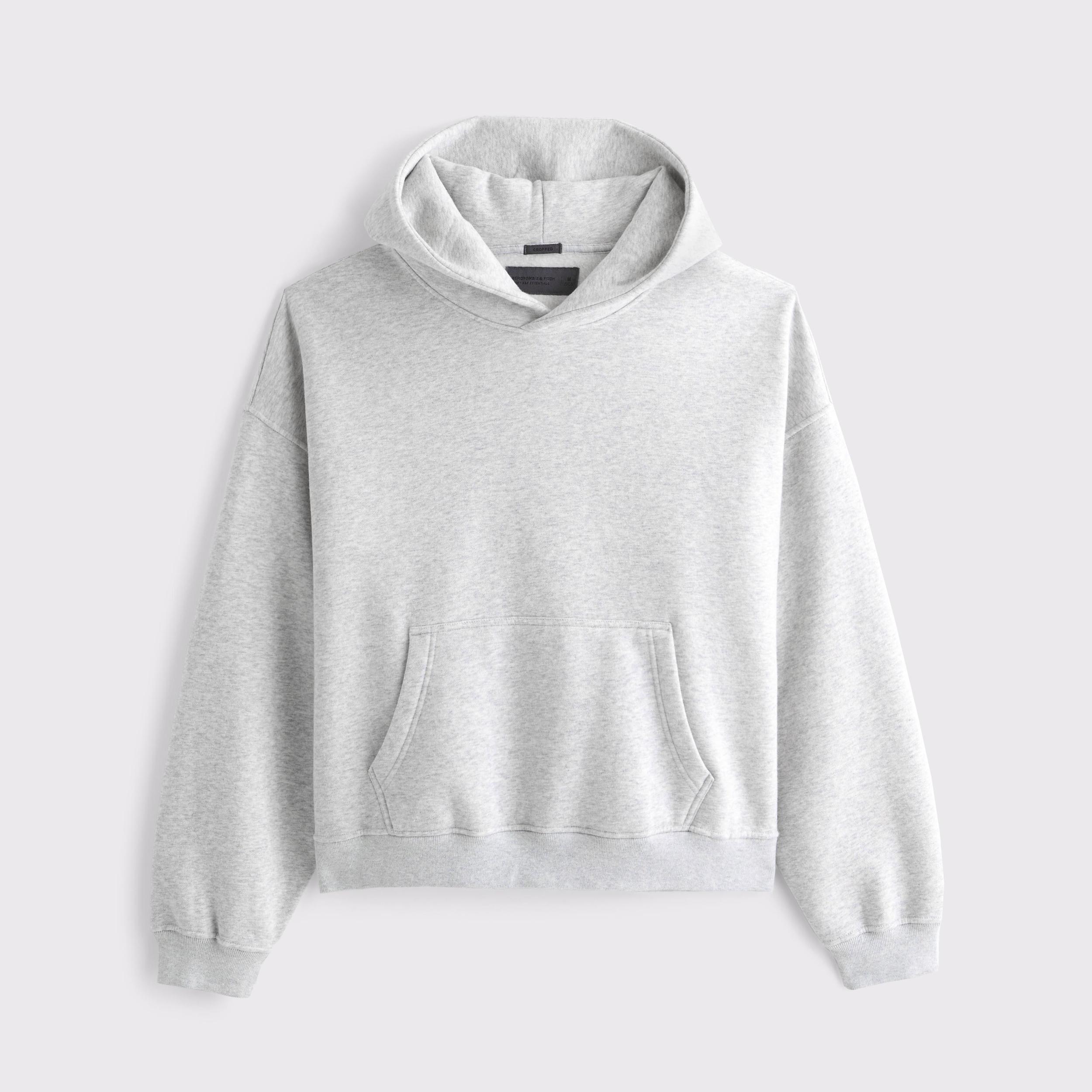Cropped Essential Popover Hoodie Product Image