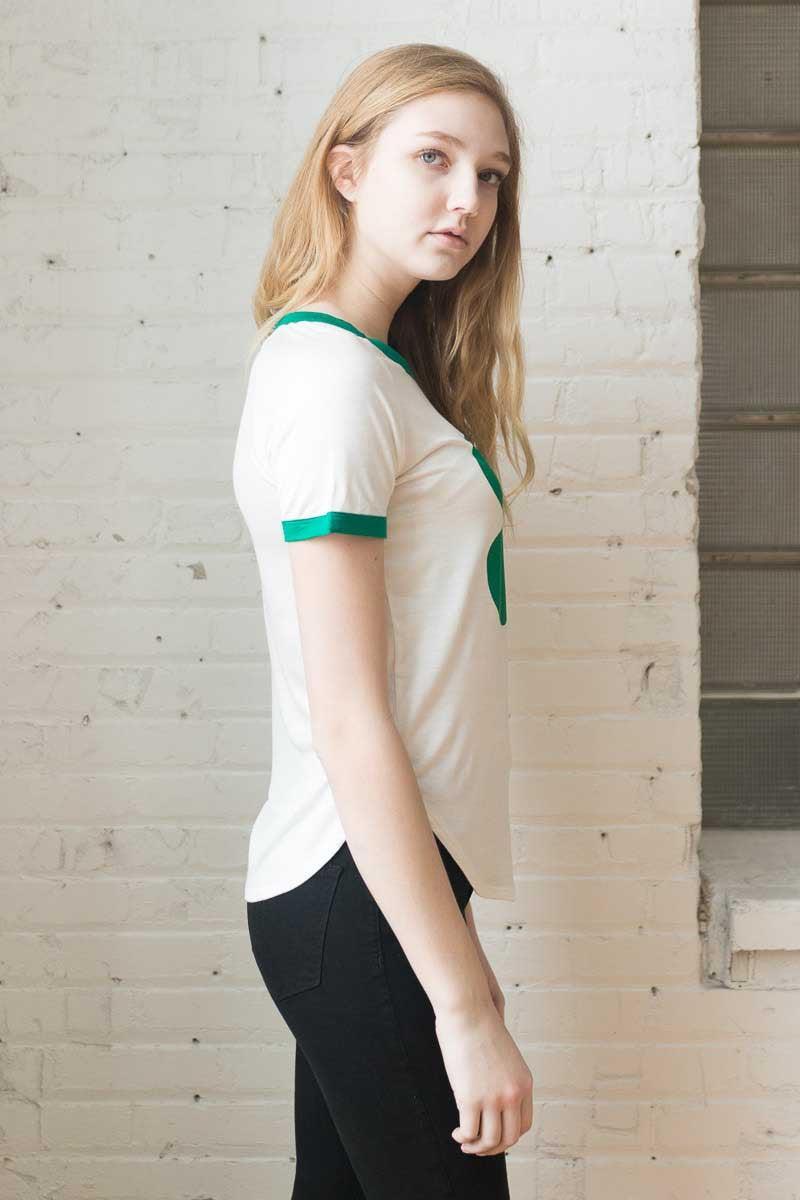 Shamrock Ringer Tee Product Image