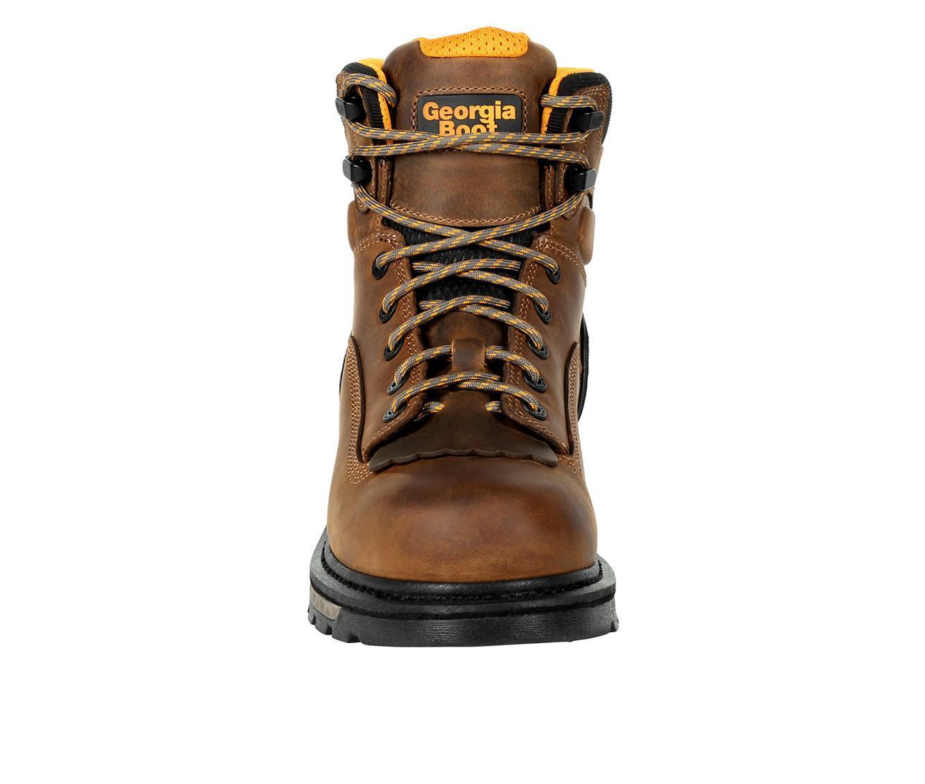 Men's Georgia Boot Carbo-Tec LTX Waterproof Composite Toe Work Boots Product Image