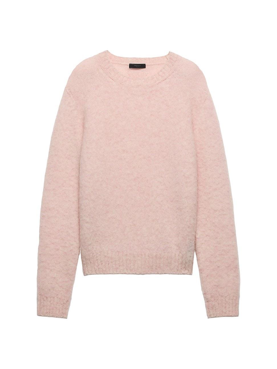 Mens Shetland Wool Crewneck Sweater Product Image