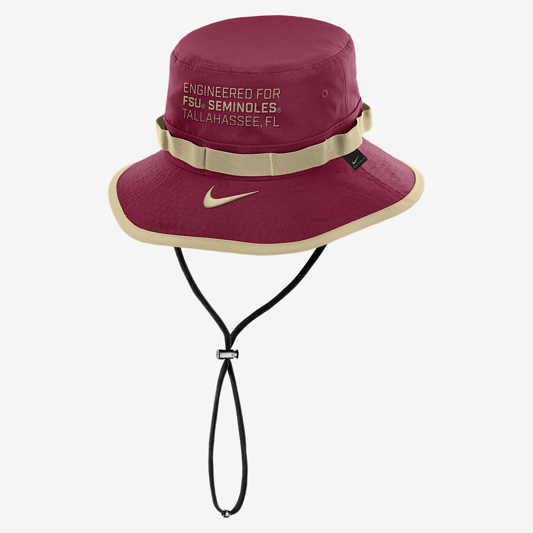 Florida State Sideline Apex Gameday Boonie Men's Nike Dri-FIT College Bucket Hat Product Image