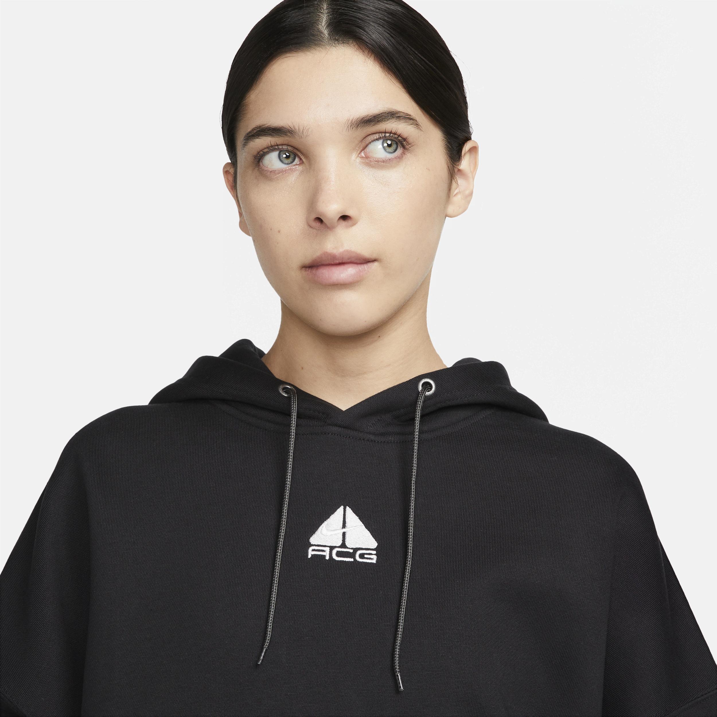 Womens Nike ACG Therma-FIT Tuff Knit Fleece Hoodie Product Image