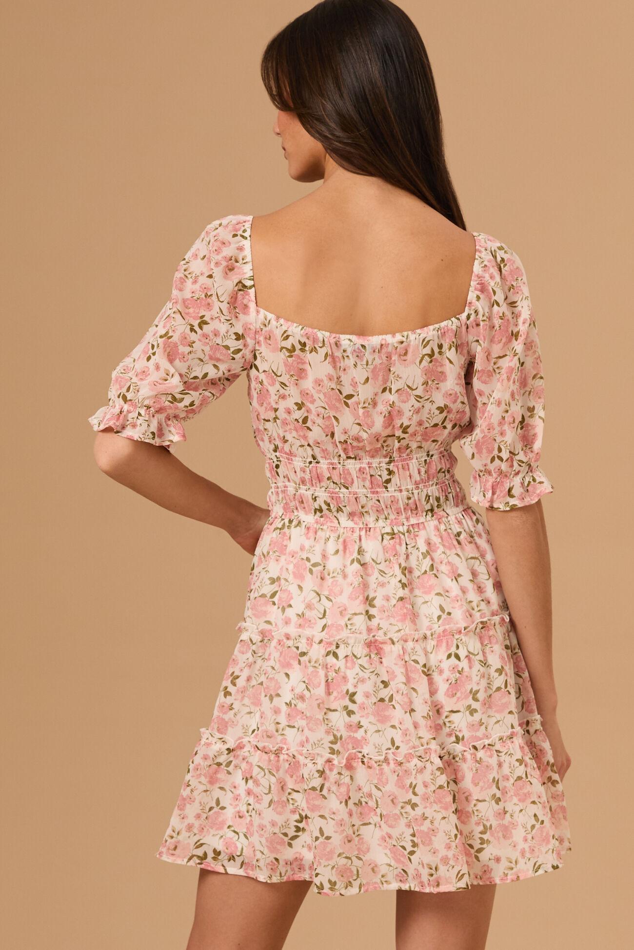 Alani Lace Trim Mini Dress Product Image