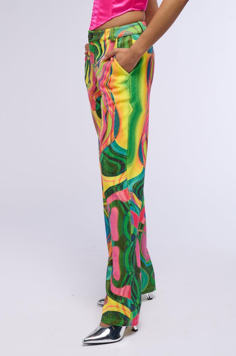DREAMLAND EMBELLISHED WIDE LEG TROUSER Product Image