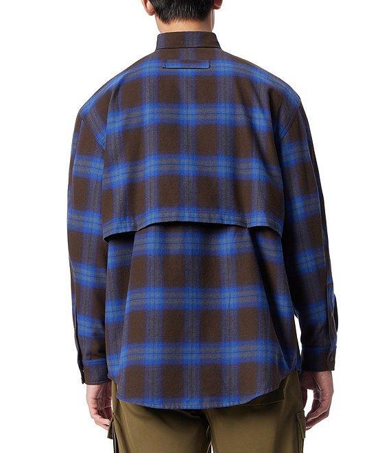 Cross Eyed Moose Stargaze Long Sleeve Plaid Shirt Product Image