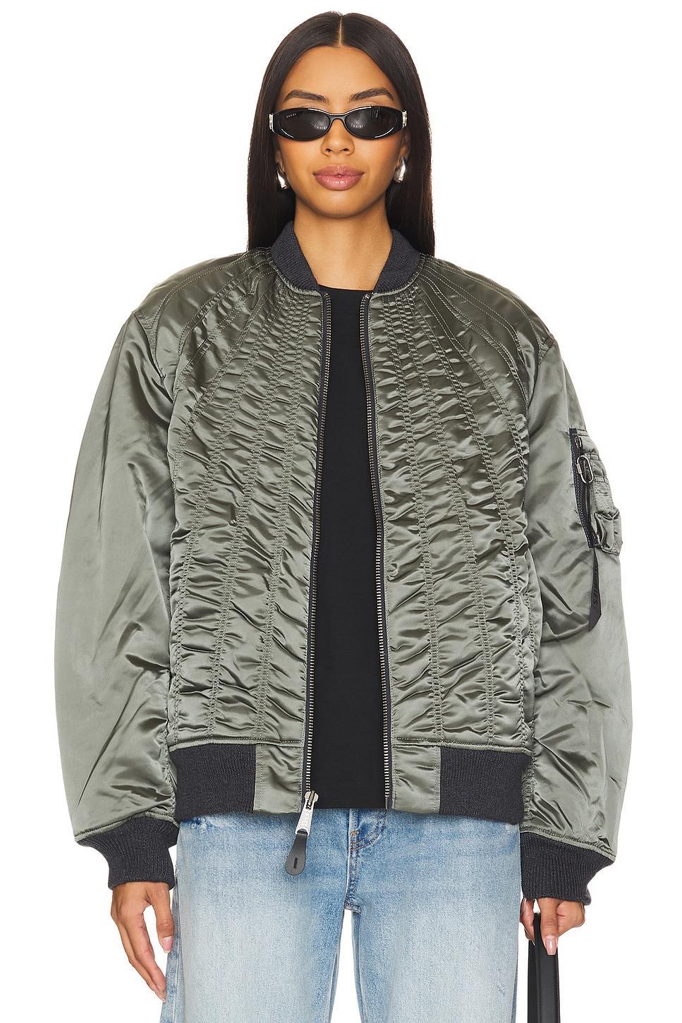 Ma-1 Shirring Flight Jacket ALPHA INDUSTRIES Product Image